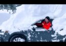Man Drives With 1-Ton Snowdrift On His Car | Best Of The Week